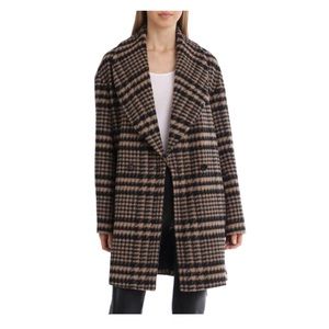 Avec Les Filles - BRAND NEW NEVER WORN Houndstooth Pea Coat 🧥 Size S